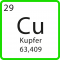 Cu - Kupfer